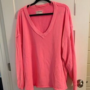 Free people oversized sweatshirt